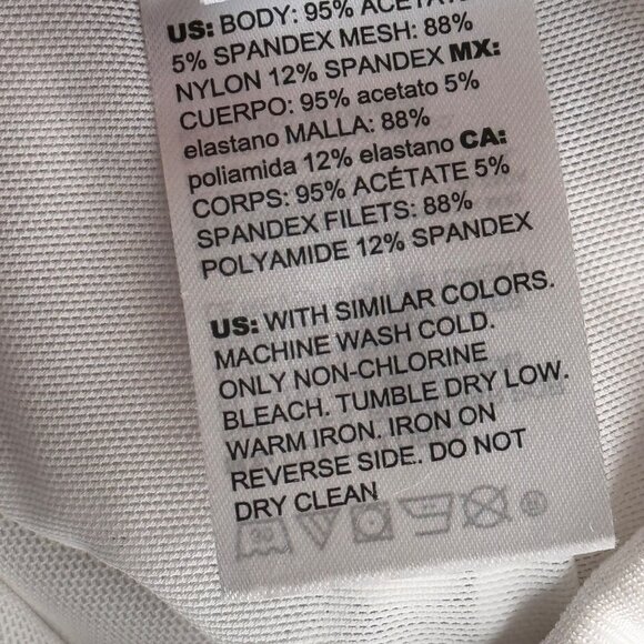 Chicos 4 Travelers White travel knit  Pants line pull on size 2x plus - Picture 4 of 12